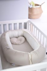 Кокон (позиціонер) з пледом Baby Veres Lazy sloth NEW